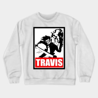 Travis No More Heroes 2 Crewneck Sweatshirt